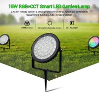 Synergy 21 LED Garten Lampe 15W RGB-WW mit Funk und WLAN...