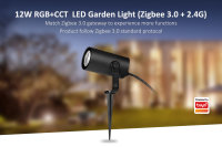 Synergy 21 LED Garten Lampe 12W RGB+CCT Zigbee3.0 +2,4G...