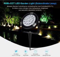 Synergy 21 LED Subordinate Garten Lampe 9W RGB+CCT mit...
