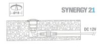 Synergy 21 LED Bodeneinbaustrahler ARGOS rund in-G IP65 ww 90°