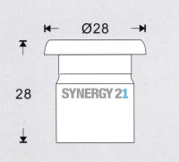 Synergy 21 LED Bodeneinbaustrahler ARGOS rund in-G-B IP67 RGB