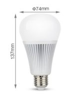 Synergy 21 LED Retrofit E27  9W RGB-WW Lampe mit Funk und WLAN *Milight/Miboxer*