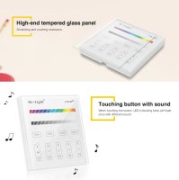 Synergy 21 LED Fernbedienung Smart Panel RGB/RGB-W 4 Zonen *Milight/Miboxer*