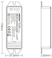 Synergy 21 LED Controller RGB-WW (RGB-CCT) DC12/24V *Milight/Miboxer*
