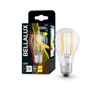 BELLALUX E27 LED Birne 7,5W A75 Filament klar warmweiss...