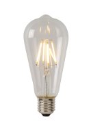 Lucide ST64 Class B LED Filament Lampe E27 7W dimmbar...