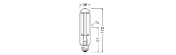 LEDVANCE NAV LED Filament 3600LM 21W 727 E27 Lampe 3600lm 2700K warmw