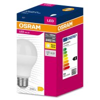 OSRAM LED VALUE CLASSIC A 150 19W E27 Lampe 2451lm 3000K...