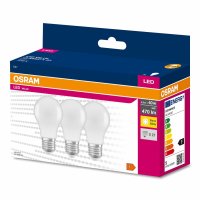 OSRAM LED VALUE CLASSIC A 40 4.9W E27 Lampe 470lm 3000K...