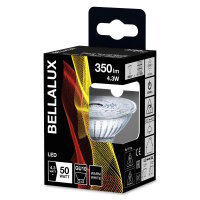 BELLALUX GU10 / PAR16 LED Strahler 4,3W 36° klar...