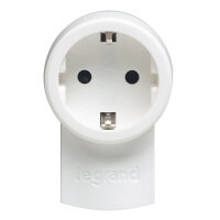 Legrand Schutzkontakt-Stecker mit Steckdose,...