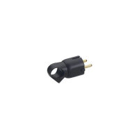 Legrand Stecker mit Abzugsgriff, schwarz, 050194