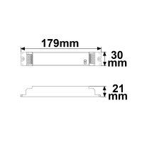 ISOLED Notstrom-Akkumodul EL-T Selftest 3000mAh, 4W...
