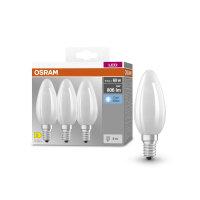 3er Pack OSRAM LED Lampe BASE CLASSIC B 5.5W 840 Frosted...