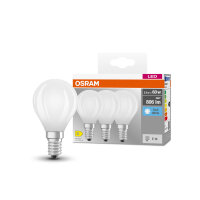 3er Pack OSRAM LED Lampe BASE CLASSIC P 5.5W 840 Frosted...