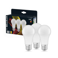 3er Pack BELLALUX LED Lampe CLA 10W 827 Frosted E27...