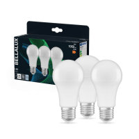 3er Pack BELLALUX LED Lampe CLA 10W 840 Frosted E27...