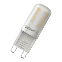 OSRAM LED Lampe PIN G9 2.6W 827 Frosted G9 Warmweiss...