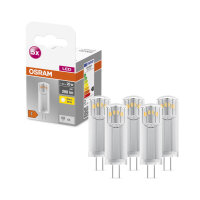 5er Pack OSRAM LED Lampe BASE PIN G4 12 V 1.8W 827 Clear...