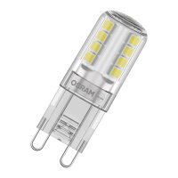 5er Pack OSRAM LED Lampe BASE PIN G9 2.6W 827 Clear G9...