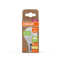 OSRAM LED Lampe PCR LAMPS WITH CLASSIC P 4.9W 827 Frosted E14 Warmweiss 4058075832084