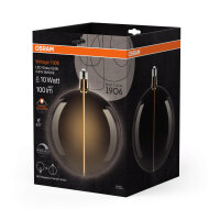 OSRAM LED Lampe VINTAGE 1906 DECORATIVE BULB WITH Filament-MAGNETIC STYLE 4.8W 818 Smoke E27 Dimmbar Warmweiss 4058075836501