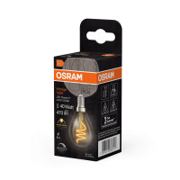OSRAM LED Lampe Vintage 1906 CLASSIC A,B,P SLIM Filament 4.6W 927 Clear E14 Dimmbar Warmweiss 4058075836747