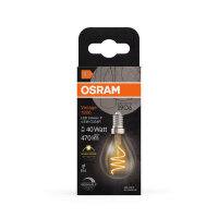 OSRAM LED Lampe Vintage 1906 CLASSIC A,B,P SLIM Filament 4.6W 927 Clear E14 Dimmbar Warmweiss 4058075836747