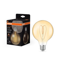 OSRAM LED Lampe Vintage 1906 CLASSIC Globe 8W 922 Gold...