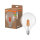 OSRAM LED Lampe LAMPS ENERGY CLASS A höchste Energieeffizienzklasse A Filament CLASSIC Globe 7.2W 840 Clear E27 Neutralweiss 4058075839625