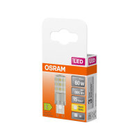 OSRAM LED Lampe PIN G9 4.9W 827 Clear G9 Warmweiss 4058075840522