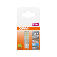 OSRAM LED Lampe PIN G9 4.9W 840 Clear G9 Neutralweiss 4058075840546
