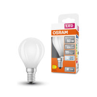 OSRAM LED Lampe Retrofit CLASSIC P 5.5W 840 Frosted E14...
