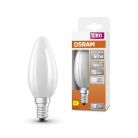 OSRAM LED Lampe Retrofit CLASSIC B 5.5W 840 Frosted E14...