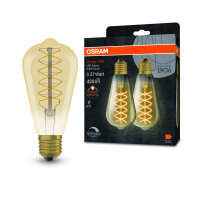 2er Pack OSRAM LED Lampe Vintage 1906 CLASSIC SLIM...