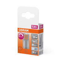 OSRAM LED Lampe PIN 12 V 2W 840 Clear G4 Dimmbar Neutralweiss 4099854154317