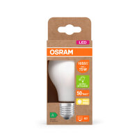 OSRAM LED Lampe LAMPS ENERGY CLASS A höchste Energieeffizienzklasse A Filament CLASSIC A 5W 827 Frosted E27 Warmweiss 4099854236839