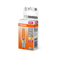 OSRAM LED Lampe SPECIAL T26 4.8W 827 Clear E14 Dimmbar Warmweiss 4099854247309