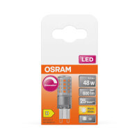 OSRAM LED Lampe PIN G9 4.4W 827 Clear G9 Dimmbar Warmweiss 4099854247583