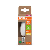 OSRAM LED Lampe CLASSIC B höchste Energieeffizienzklasse A 2.2W 827 Frosted E14 Warmweiss 4099854255618