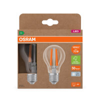 2er Pack OSRAM LED Lampe LAMPS ENERGY CLASS A höchste Energieeffizienzklasse A Filament CLASSIC A 5W 840 Clear E27 Neutralweiss 4099854259814