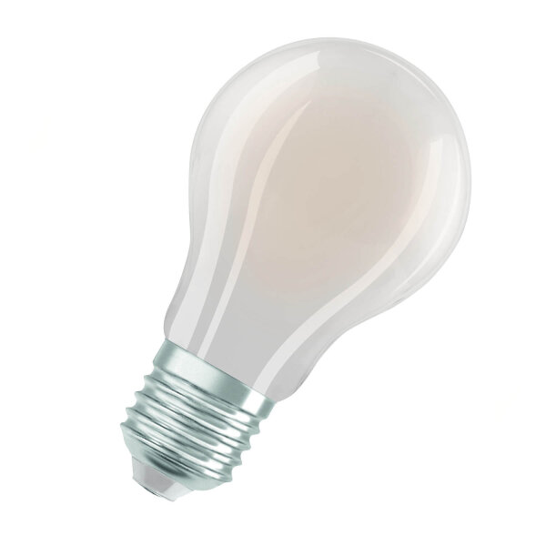 OSRAM LED Lampe CLASSIC A höchste Energieeffizienzklasse A 3.8W 840 Frosted E27 Dimmbar Neutralweiss 4099854265549