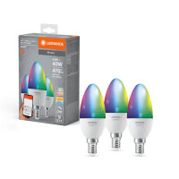 3er Pack LEDVANCE LED Lampe SMART+ WiFi Candle...