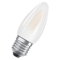 OSRAM LED Kerzenlampe Retrofit matt E27 4W 470lm...