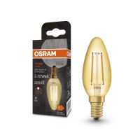 Osram Vintage 1906 LED Kerze 2.5W extra warmweiss E14...