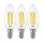 EGLO Filament E14 LED Kerze 3X4W 2700K warmweiss