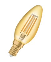 OSRAM Vintage 1906 LED CLASSIC B 4W 824 Gold E14 Lampe...