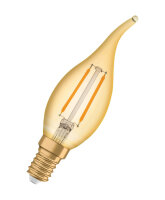 OSRAM Vintage 1906 LED CLASSIC B 2.5W 824 Gold E14 Lampe...