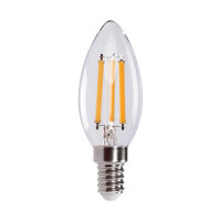 Kanlux Lampe XLED C35 E14 Transparent 6W 35272