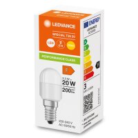 LEDVANCE LED SPECIAL T26 2.3W 827 gefrostet E14 Lampe...